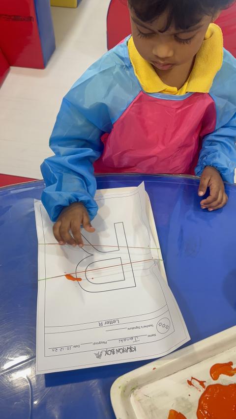 Rubber band painting