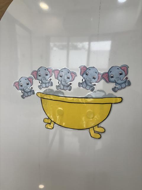 5 elephants in the bathtub rhyme